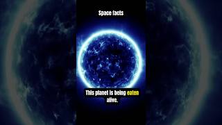 This Planet is being eaten ALIVE! 🍳🔥 #space #universe #shorts #wasp12b #cosmos #nasa #exoplanet