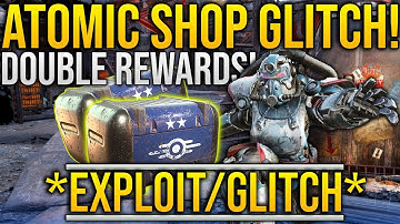 Fallout 76 *NEW* Atomic Shop Item Glitch / Exploit! Extra Reward Glitch | Junk, Lunchboxes, More!