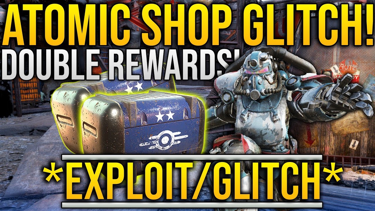 Fallout 76 *NEW* Atomic Shop Item Glitch / Exploit! Extra Reward Glitch | Junk, Lunchboxes, More!
