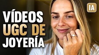 Cómo generar vídeos UGC de joyería con IA