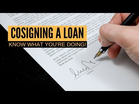 वीडियो: कार ऋण पर एक सह-हस्ताक्षरकर्ता की क्या जिम्मेदारी होती है?