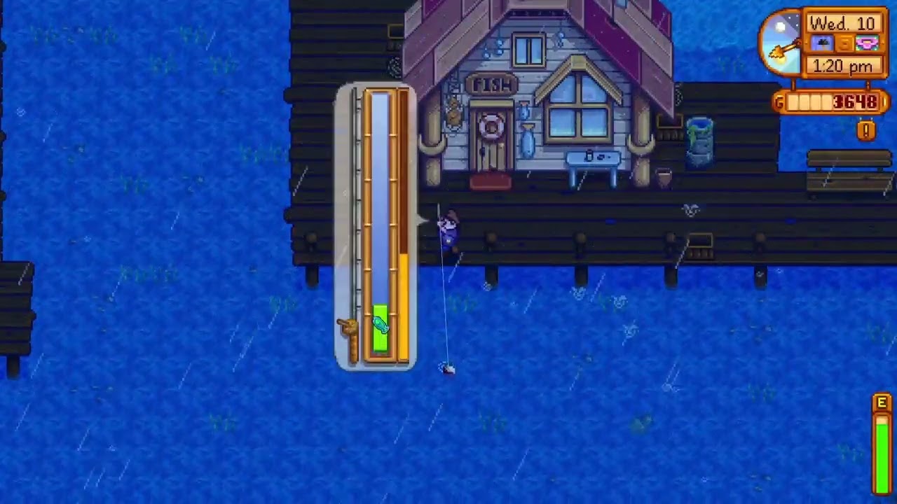 Manifesting that herring. Stardew Valley YouTube