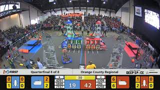 Quarterfinal 8 - 2019 Orange County Regional