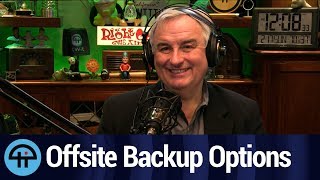 Back Up Large Amounts of Data Offsite