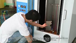 Single Insulated Wire Vertical Flammability Test Apparatus SN775