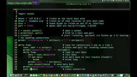 Python Sockets Programming with Multithreading