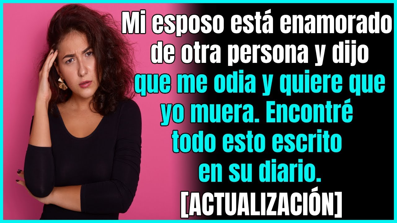 Encontré el diario de mi esposo admitiendo que me odia y quiere que muera