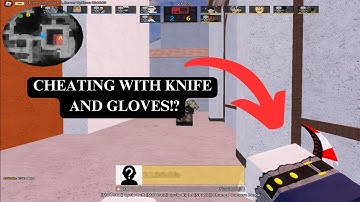 Cheating with a knife??? - Counter blox Hackers pt1