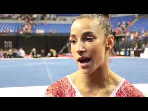 Aly Raisman - Interview - 2016 P&G Gymnastics Championships – Sr. Women Day 2