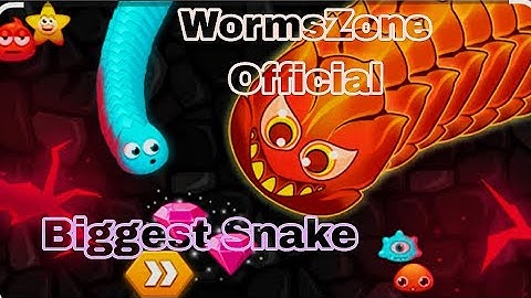 WormsZone.io - The Epic Battle of Giant Snakes!🐍🐛 #snake #trending #gaming