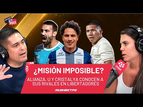 ¿MISIÓN IMPOSIBLE? GRUPOS DEFINIDOS PARA ALIANZA, UNIVERSTARIO Y CRISTAL EN LA LIBERTADORES
