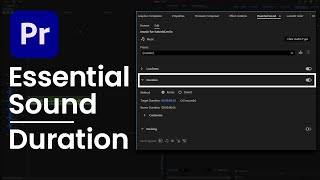 Master the Duration Feature in Essential Sound Panel | Adobe Premiere Pro 2025 Tutorial (In Hindi)