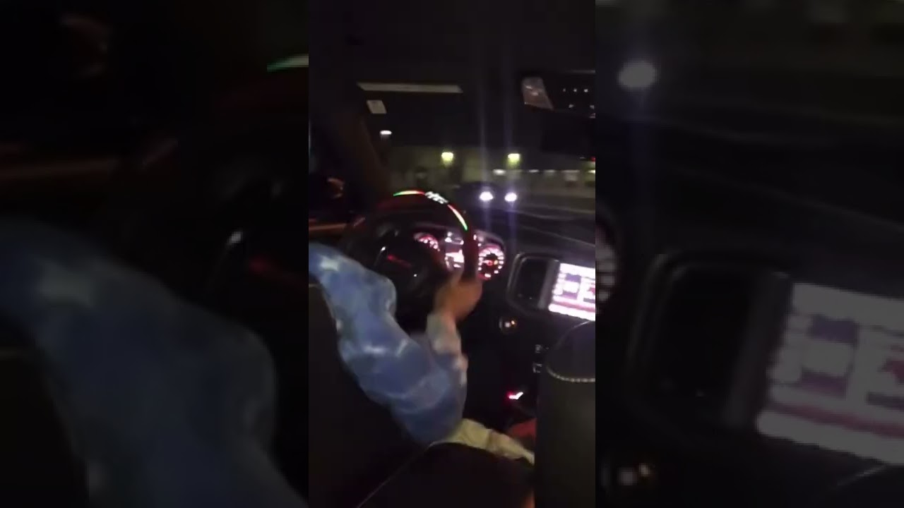 Sliding A Widebody Hellcat For A Music Video POV