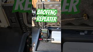 Turn your spare Baofeng into a repeater for less than $100 of parts! #repeater #baofeng