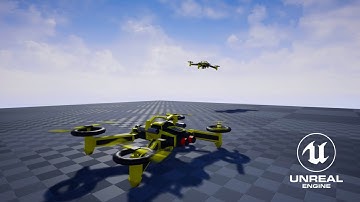 Drone animation Unreal Engine 4