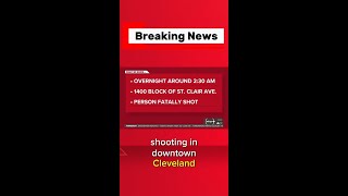 Cleveland Police investigate deadly shooting at Medusa Restaurant & Lounge
