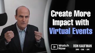 Create More Impact With Virtual Events: Ron Kaufman Demo screenshot 1