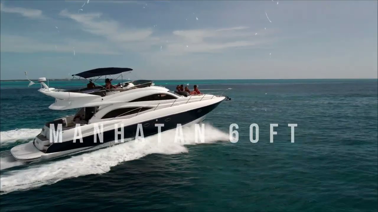 Yate en venta: Sunseeker Manhattan 60 (2004) $ 610,000  USD ⚓️ Entrega en todo México