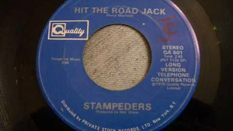 Stampeders - Hit The Road Jack featuring Wolfman J...