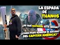 ¿Cómo pudo la ESPADA DE THANOS romper el ESCUDO del CAPI? 🤔 Te lo explico y vemos la espada