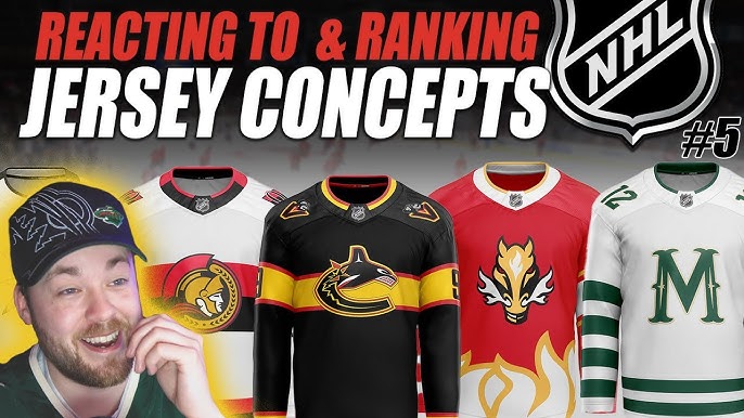 Check out these Social Media Apps reimagined as Cool Hockey Jerseys Concepts