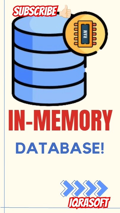 in-memory database #shorts #inmemory #database - YouTube