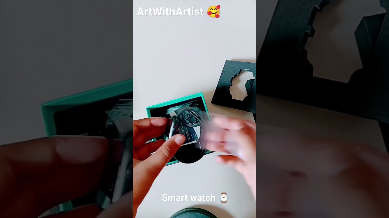 My first smart watch 😄⌚ ArtWithArtist 🥰