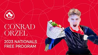 Conrad Orzel Free Program | 2023 Canadian Tire National Skating Championships