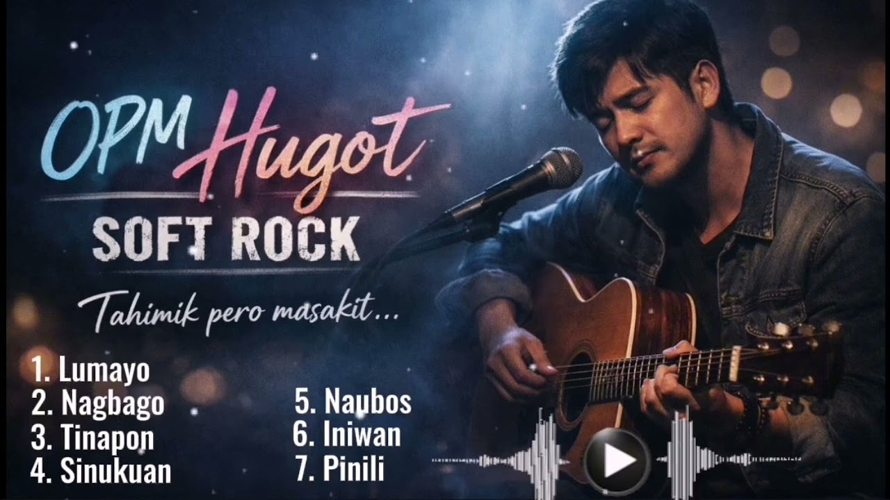 OPM HUGOT SOFT ROCK MUSIC I RELAXING I MIDNIGHT VIBES SONG🎧🎶
