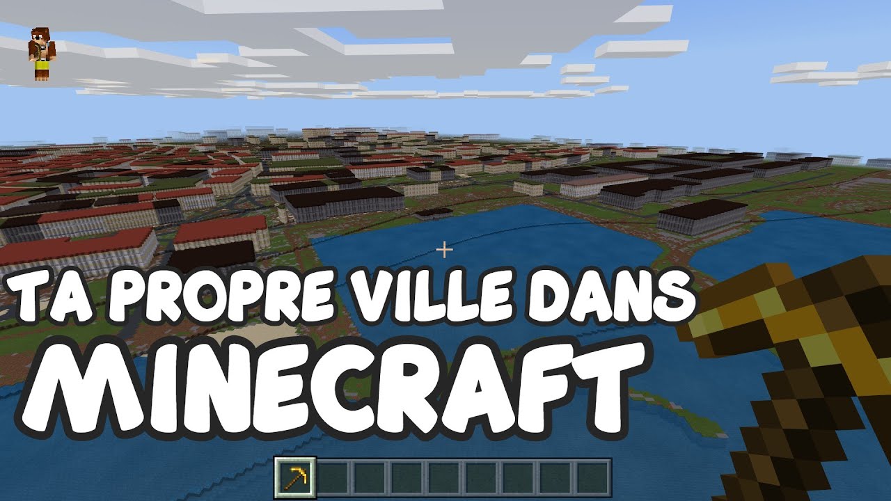 Comment générer sa ville dans MINECRAFT - TUTORIEL - YouTube