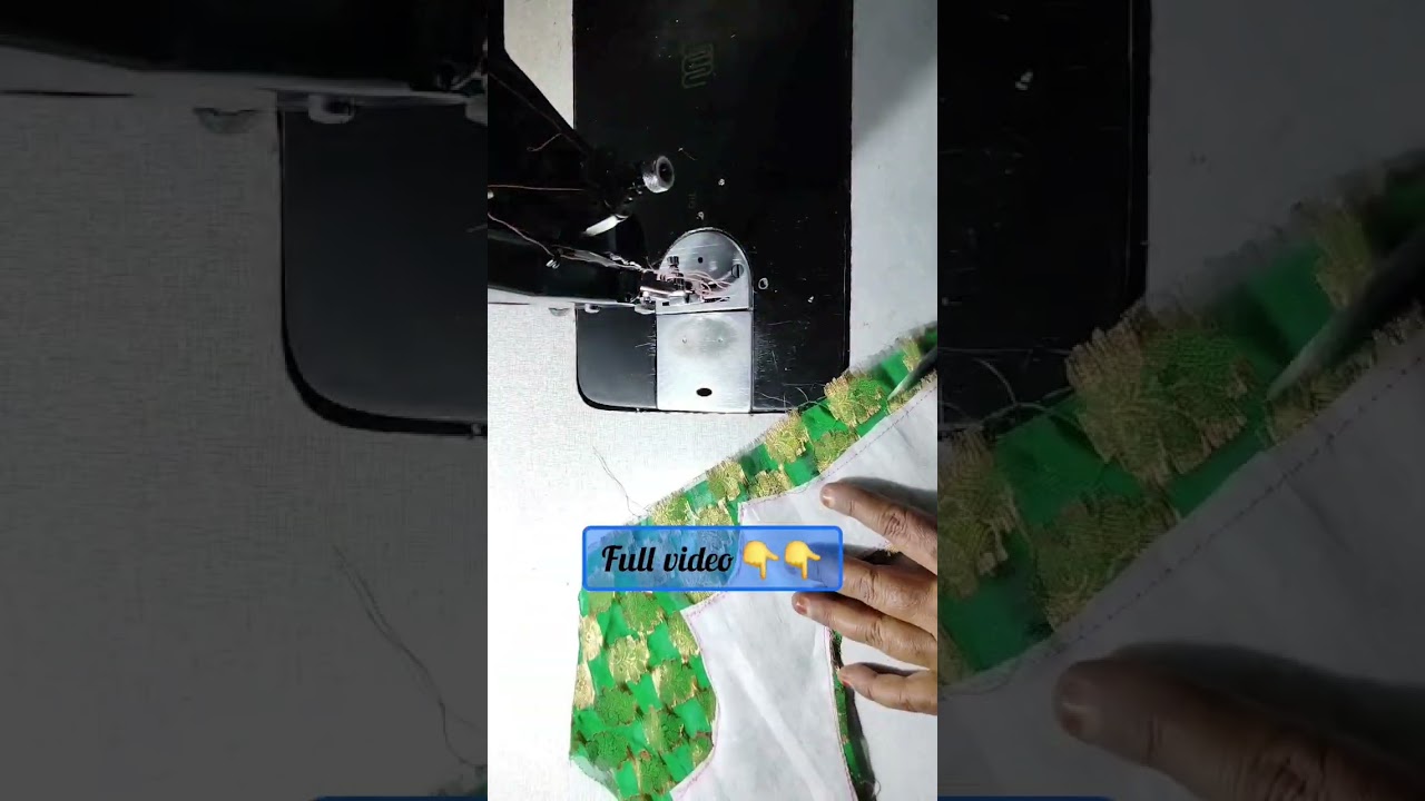 Easy Blouse Back Neck Design Stitching 