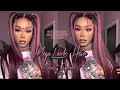 Bratz Inspired 💖💫 5*5 Purple Highlighted Closure Wig ft Megalook Hair