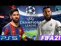 BARCELONA VS REAL MADRID | FIFA 21 | PS5 | ESPAÑOL LATINO | FINAL UEFA CHAMPIONS LEAGUE