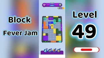 Block Fever Jam Level 49 Walkthrough 🎮 | Puzzle Solution & Tips | SolutionGuruji