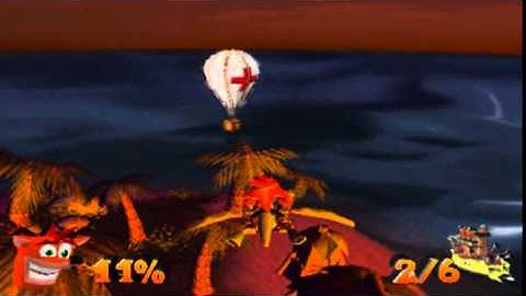 Crash Bandicoot: The Wrath of Cortex - Part 11: That Sinking Feeling [Crystal, Clear Gem, Relic]