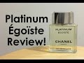 Platinum Égoïste by Chanel Fragrance Review!