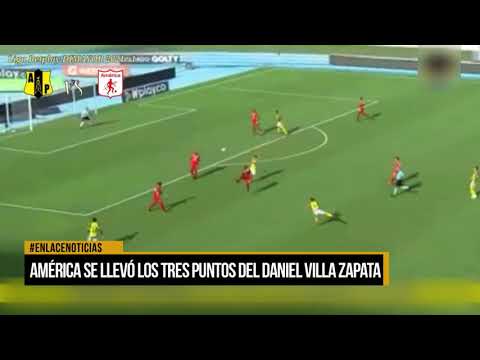 América se llevó los tres puntos del Daniel Villa Zapata