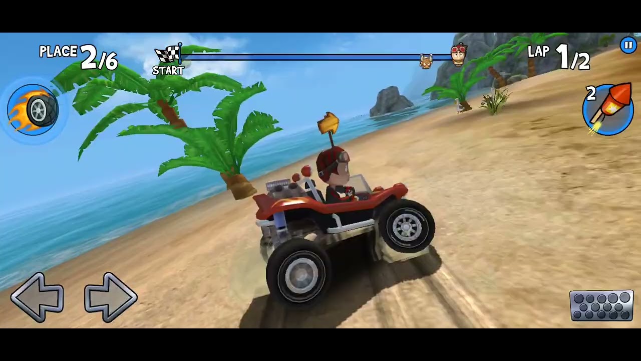 beach buggy racing nível 4 #uber - YouTube