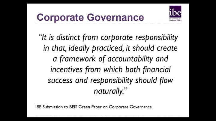 IBE Briefing Webinar - The Business Ethics Landscape for 2017: Surveys Roundup