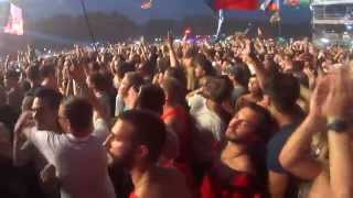 Foals - Inhaler live @ Sziget 2015 | Slam cam