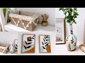 Diy/ Cómo hacer manualidades ESTILO BOHO?  Haz 3 Ideas decorativas con Reciclaje ♻️