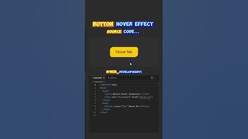 How to Create Button Hover Effect using CSS? #javascript #loading #coding  #programming #cssloader