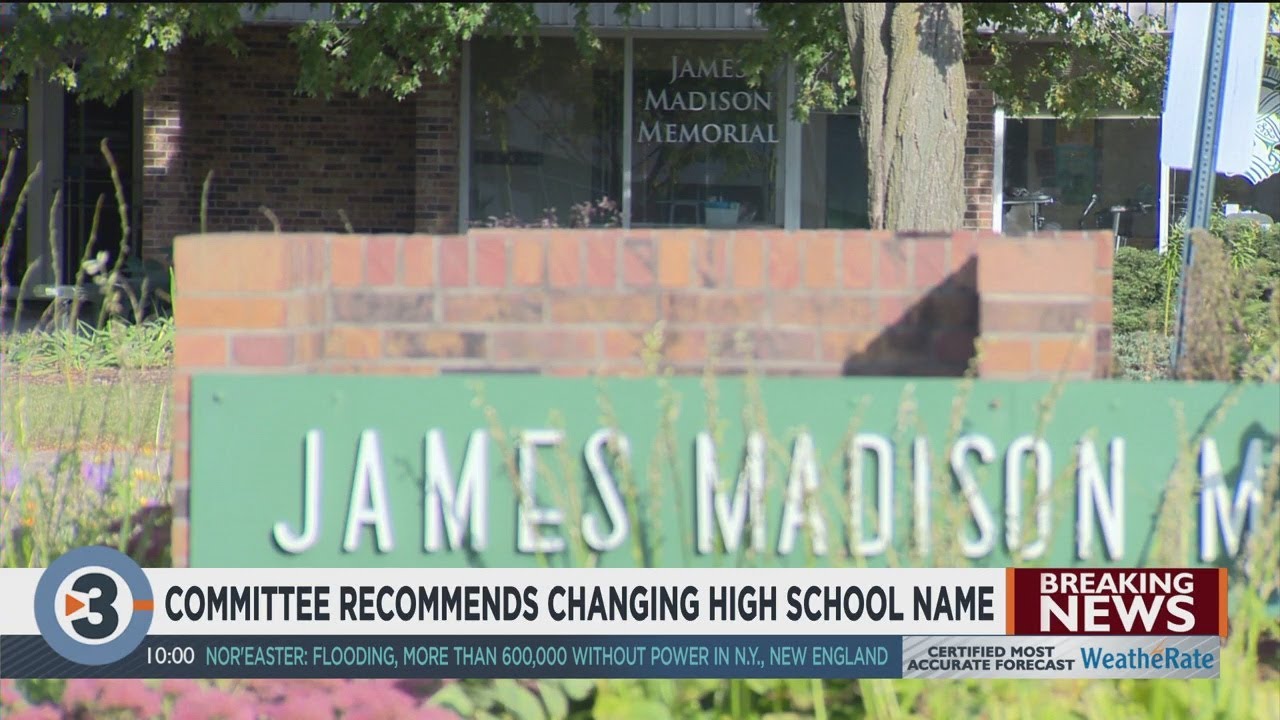 Committee name change for James Madison Memorial High School