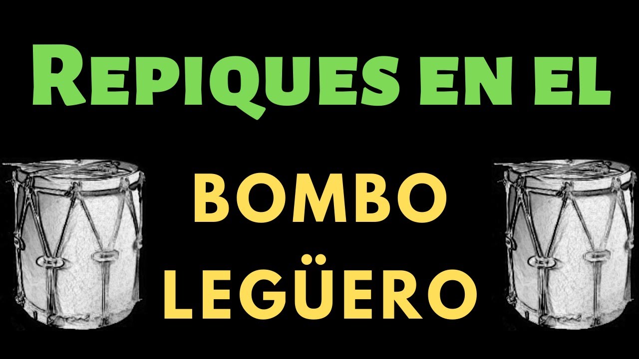 Bombo legüero - Como hacer REPIQUES en la chacarera?