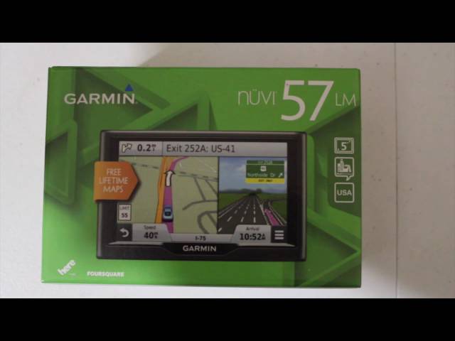 Garmin Nuvi 57 LM review - YouTube