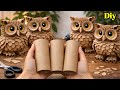 Before You Throw Away Toilet Paper Rolls Watch This DIY Owl Craft Before You Throw Away Toilet Paper Rolls Watch This DIY Owl Craft