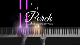 Avengers Infinity War (“Porch”)  Marvel Studios — Emotional Piano Cover \/\/  OST  (Piano Cover)