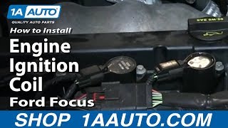 How To Install Replace Engine Ignition Coil 2003-11 Ford Focus