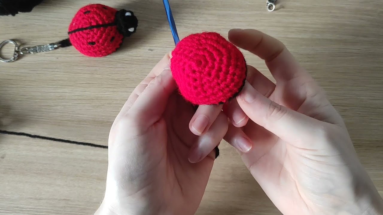 coccinelle au crochet ( Amigurumi )