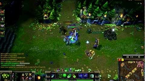 LoL - Master Yi 1v5 Pentakill (Normal 5v5 Game, Summoners Rift)